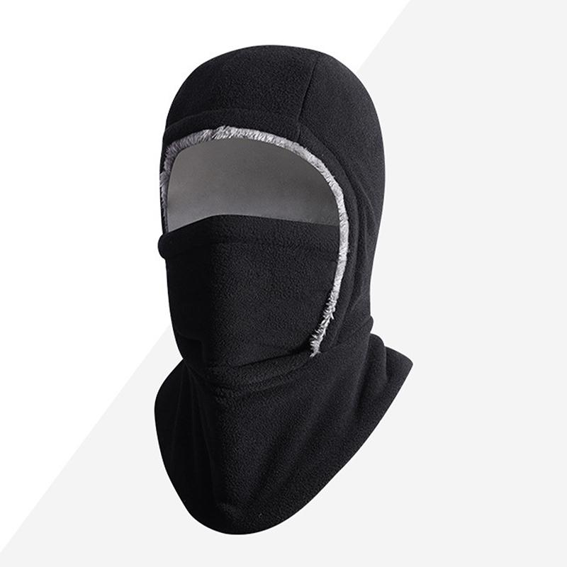 Winter Winddichte Gesichtsmaske Mütze, Inklusive Nackenwärme und Ohrenschutz, Dicke Rad-, Lauf-, Ski-, Angelmütze