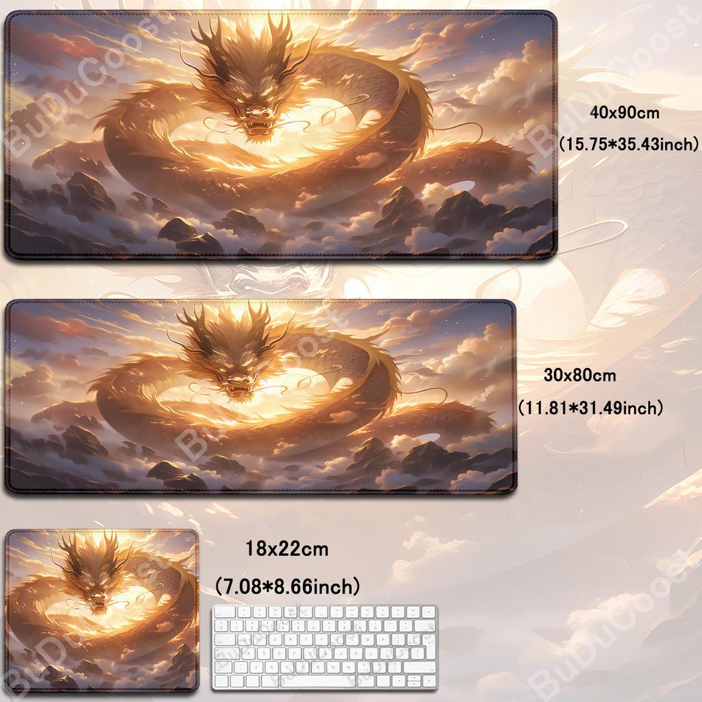 Xxl Gamer Laptop Desk Mat Large Mouse Pad Japanese Dragon Gaming Accessories HD Print Office Computer Antislip Keyboard Mousepad