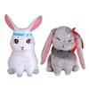 Mo Dao Zu Shi Peluş Oyuncak Peluche Kawaii Mo Dao Zu Shi Tavşan Doldurulmuş Hayvan Wei Wu Xian Lan Wang Ji Pet Peluş Oyuncaklar Doğum Günü Hediyeleri