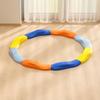 8 Pieces Curved Balance Board with Textured Textures Wobble Rocker Toy