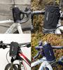 GORIX Handlebar Bag for Insulated with Drink Shoulder Bag with Stem Smartphone and Storage for Water Bottles and Other Small Ideal for Outdoor