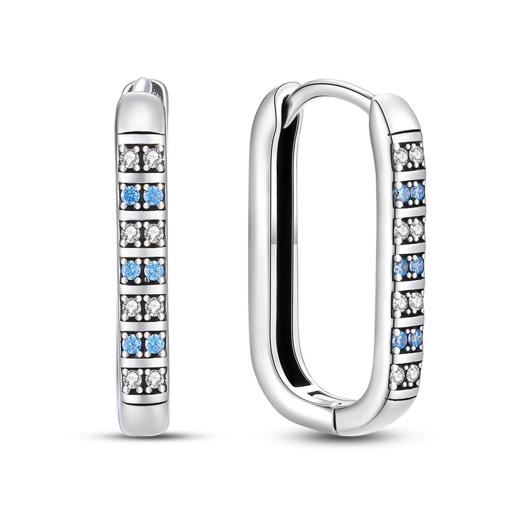 Copper Plated Woman Hoop Earring Original Pendientes Luxury Jewelry Gift