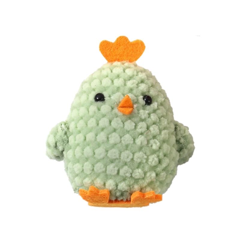 Pack of 5 3D Chick Hanging Decorations for Easter and Spring Festivities Polyester Foam Hanging Ornaments