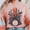 Octopus Drummer Shirt, Funny Octopus Shirt, Drummer Gift, Music Lover Shirt, Band Shirt, Funny Drummer Shirt, Cute Musician Shirt