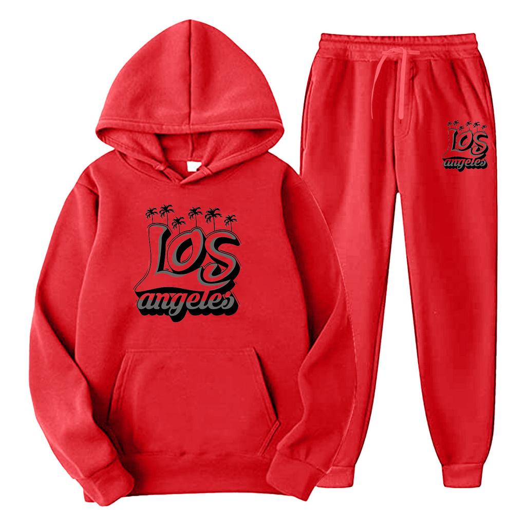 Men's suit Pullover sweater Sports suit Sweater suit Fashion fleece men's hoodie