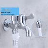 Dual-Outlet Washing Machine Faucet