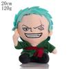 HOT 20cm OnePiece Anime Figure Zoro Luffy Chopper Plush Toys Cute Cartoon Plushie Stuffed Dolls Pendant Kids Xmas Gifts