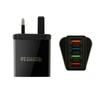 Portable 4 Ports USB Transformer Power Supply Wall Charger Adapter Fast Quick Charger