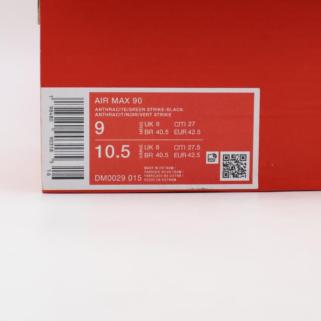 DM0029-015 Nike Air Max 90 Antraciet Zwart Groen Strike (Mannen)