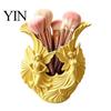 Artistic Desktop Storage Container 3D Printed Pen Holder, Fairies Organizer for Pens, Pencils, Makeup Brushes, Creative Desk Accessory Women