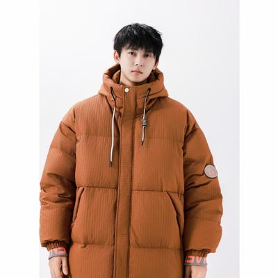 Fashionable Winter New Thickened Hooded Down Jacket Men's Youth White Duck Down Casual Jacket