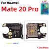 Aiinant USB Charger Dock Connector Port Charging Board Flex Cable For Huawei Mate 20 20X 30 40 40E Lite Pro RS Sim Phone Parts