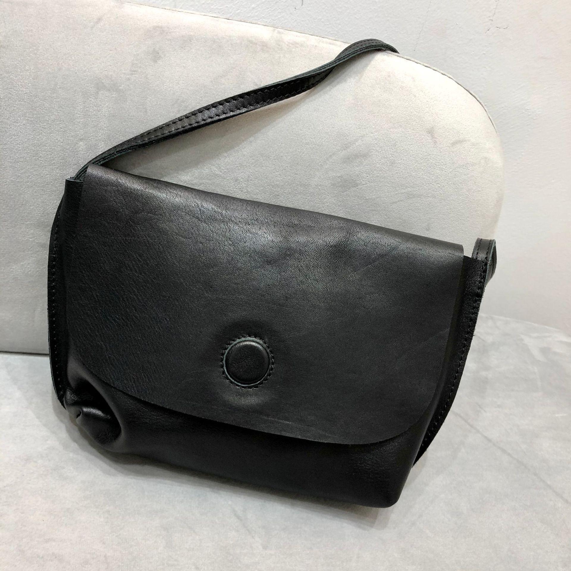 2026 Genuine Leather Handcrafted Top-grain Cowhide Single-shoulder Bag Crossbody Women Designer Luxury Bag 17x23x2cm