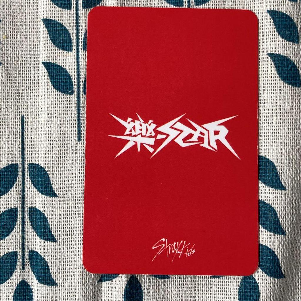 [USED] Bang Chan Stray Kids Winner: 1 Raku-STAR Trading Card