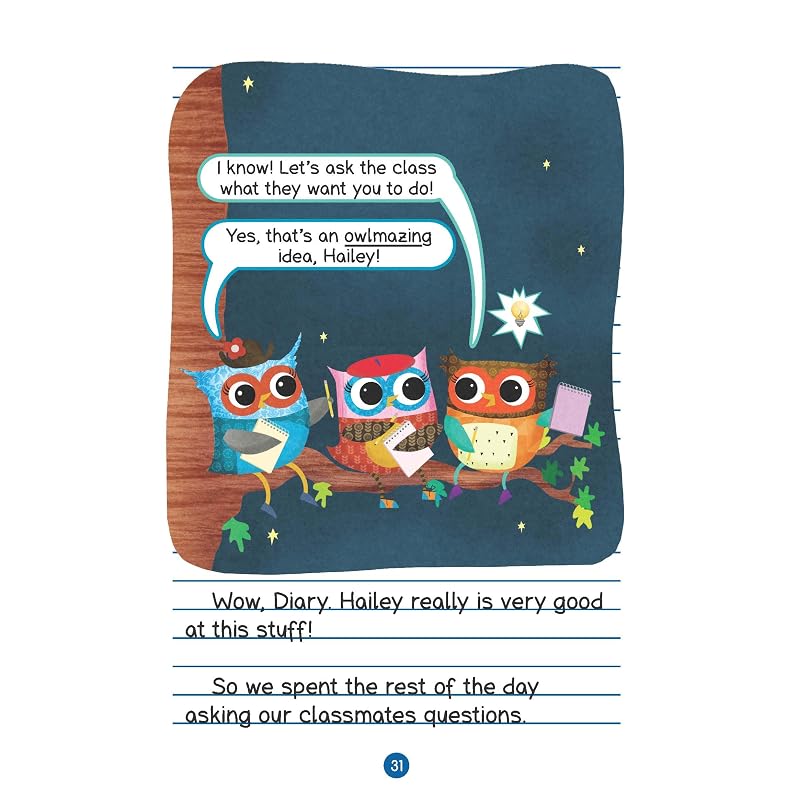 Owl Diaries: Eva For President (A Branches Book)
