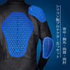 RENHE Back Protectors for and Upper Body CE Level 2 CE Set of 7 Motorcycles, Spine, Chest, Shoulder, Elbow, Protectors, Silicone, Standard,