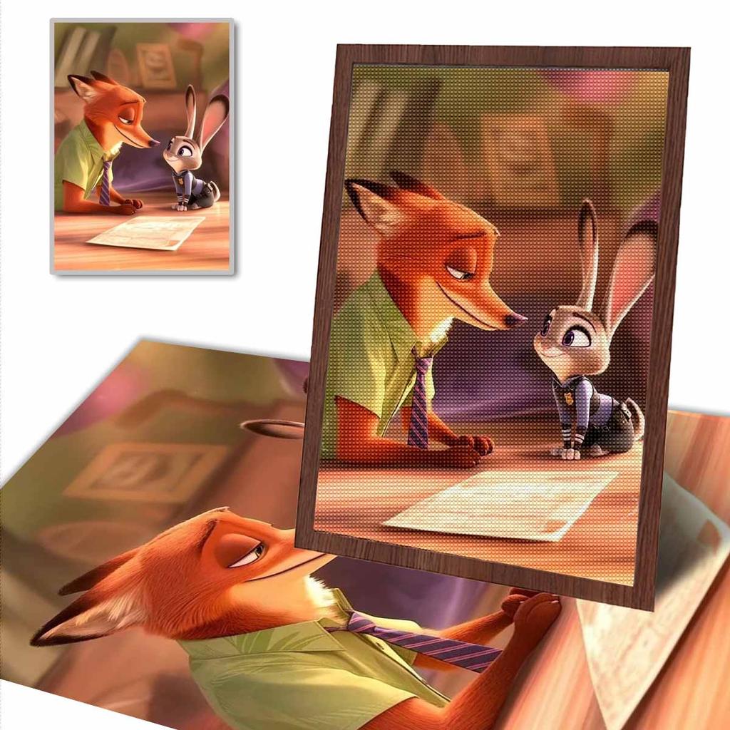 DIY Diamond Painting Judy Cross Stitch Kit Mosaic Art Diamond Painting Full Circle Diamond Home Decoration