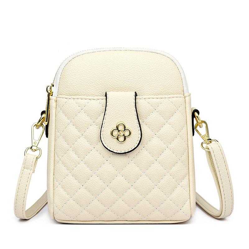 New Diamond Multi-layer Bag for Women In Summer High-end Niche Mobile Phone Bag for Women In All Seasons Universal Crossbody Bag