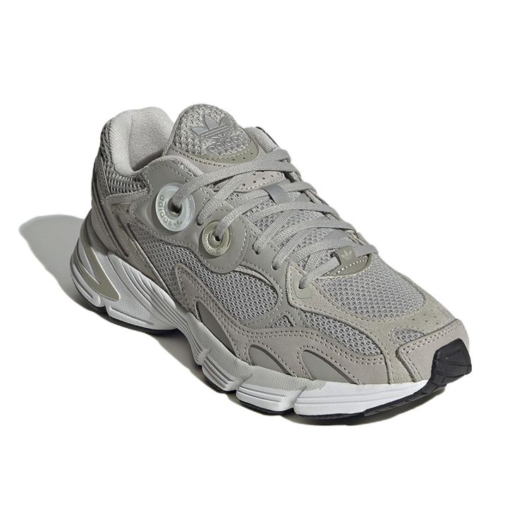 Adidas Originals Astir Fabric Trendy Sports Shock Absorbing Durable Lightweight Low Top Casual Shoes Women Sneaker Gray HP9040