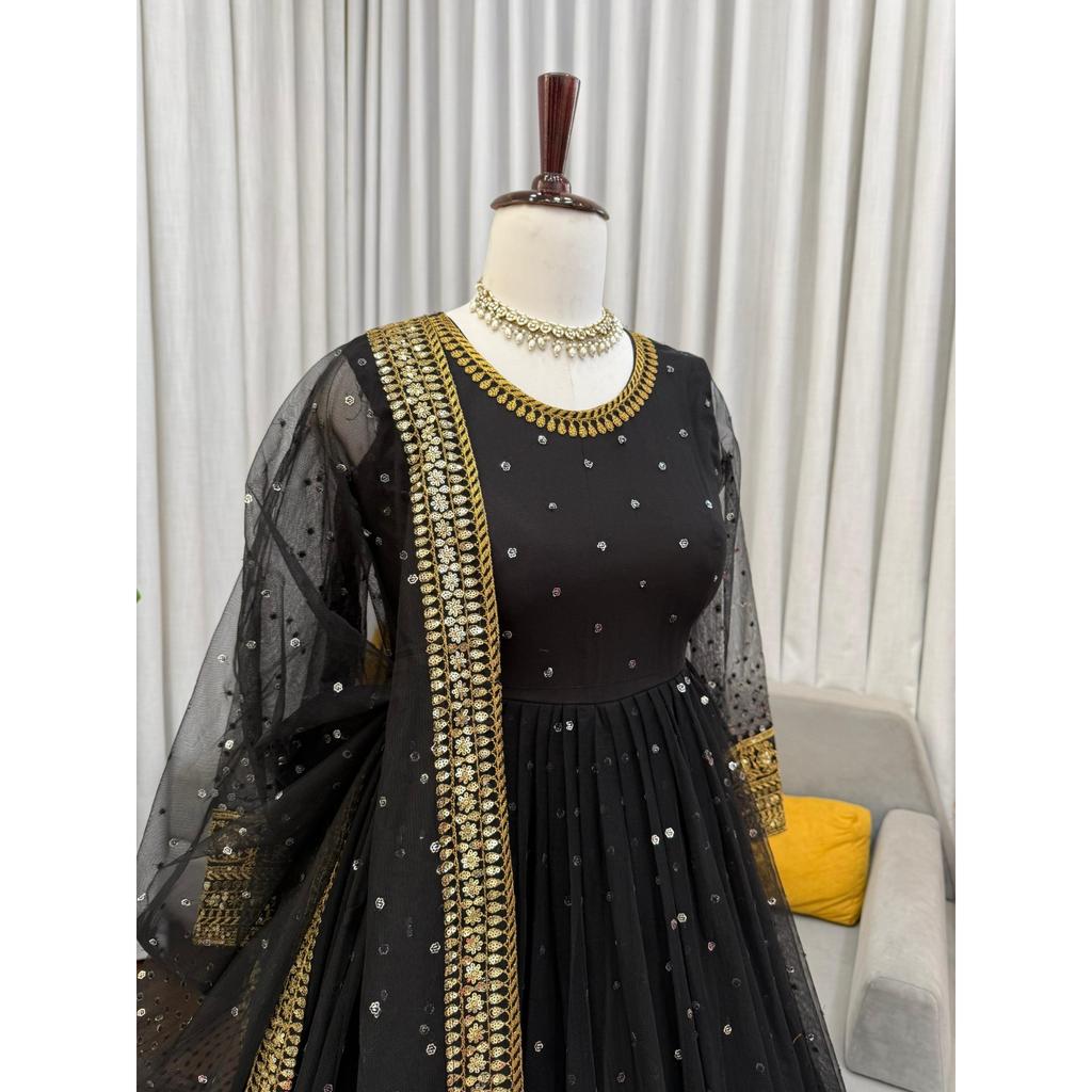 Look de Fiesta Ropa de Fiesta Traje Anarkali Traje Salwar Kameez Indio Pakistaní Vestido