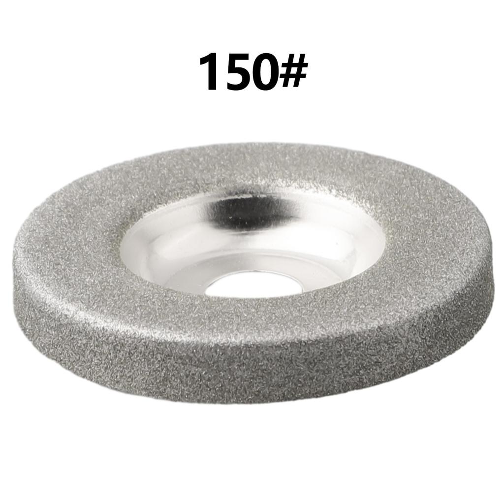 2 Diamond-Grinding Wheel Cup Emery Milling Cutter Circle Sharpener Stone