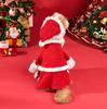 Pet Christmas Costume Dog 3d Puffy Dress With Cute Hat Funny Party Dressup New Year'S Gift Adorable Pet Spotlight