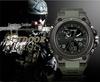 Sanda Men's Tactical Waterproof Multifunctional Digital Watch with Large Dial and Night Glow.