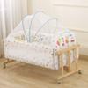 Full-coverage Baby Cot Cover Washable Crib Cover Crib Mosquito Net  for Holidays Travel Summer