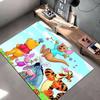 3D Various Styles and Sizes Winnie The Pooh Cartoon Carpet Home Living Room Bedroom Mats Sofa Doormat Decor Rugs, Fast Shipping