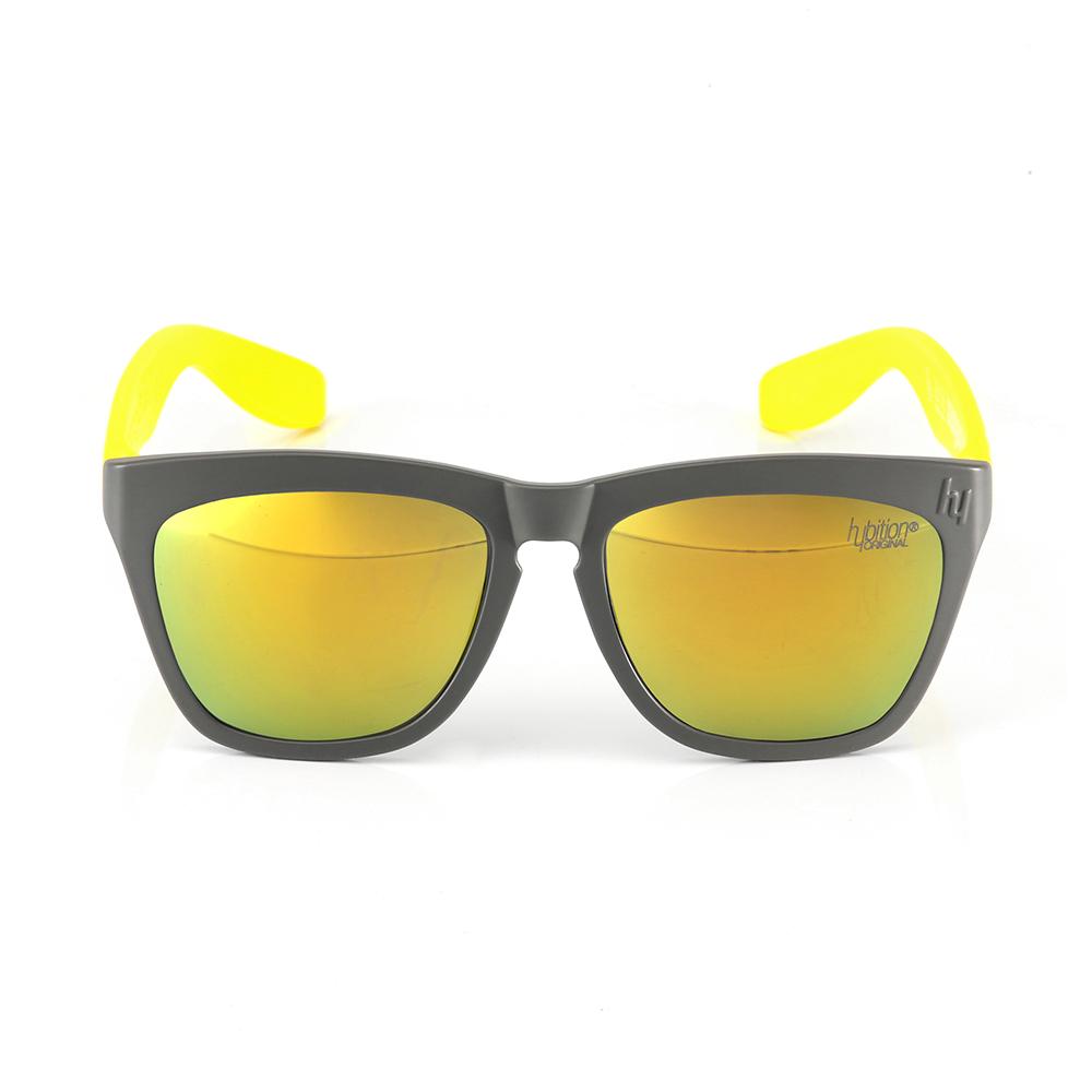 Haibisyeon Sugary Tr Matt Gray / Yellow / Yellow Mirror Lens
