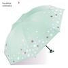 Paradise Umbrella Sun Protection UV Protection Umbrella Female Sun Umbrella Goddess Black Glue Fresh Dual-Use Sun Umbrella Foldable