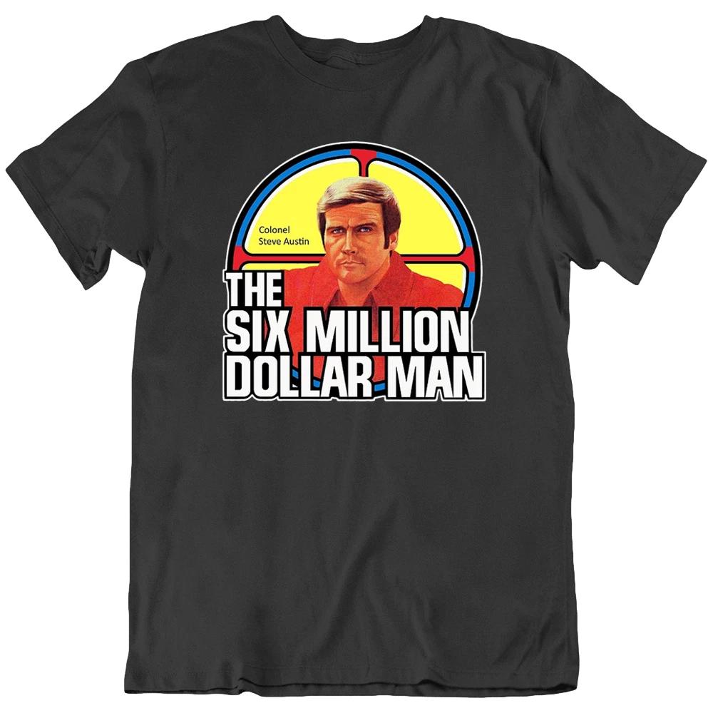 

The Six Million Dollar Steve Austin Retro Tv Series T Shirt Tee Gift New S