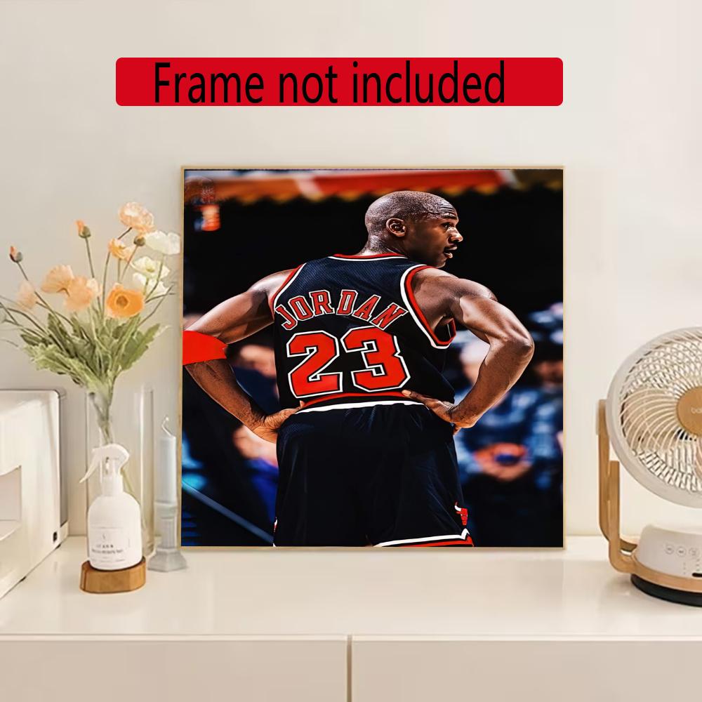 Jordan 5D Diy Diamond Painting Round Diamond Mosaic Suitable For Beginners Diamond Painting Rhinestones Gift Frameless