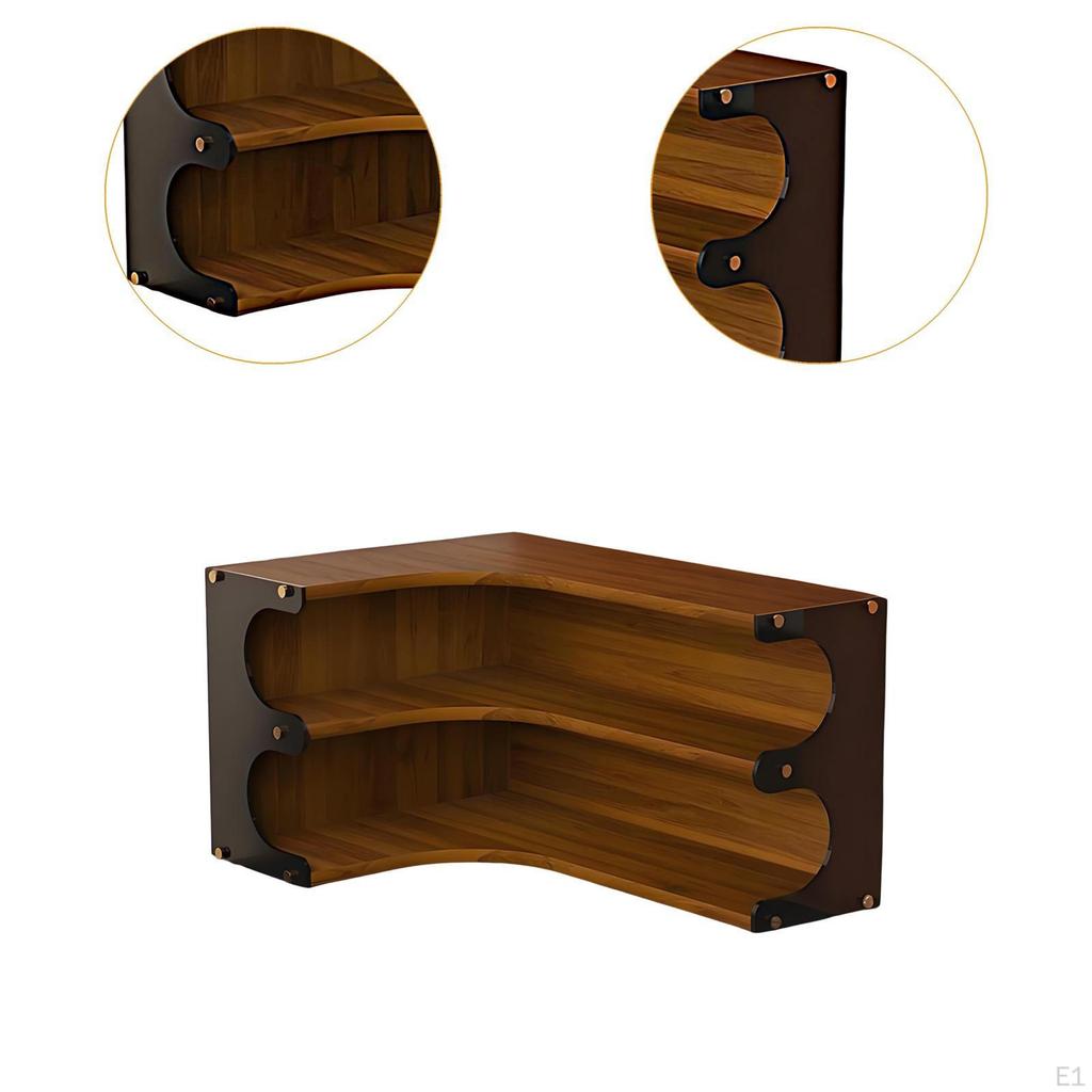 Eckschreibtisch Organizer Regal Arbeitsplatten-Display Vielseitiges Wasserbecher Aufbewahrungsregal 2