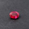 Natural Red Ruby Loose Gemstone 3.55 Ct Oval Cut for Jewelry Making and Gem Collections