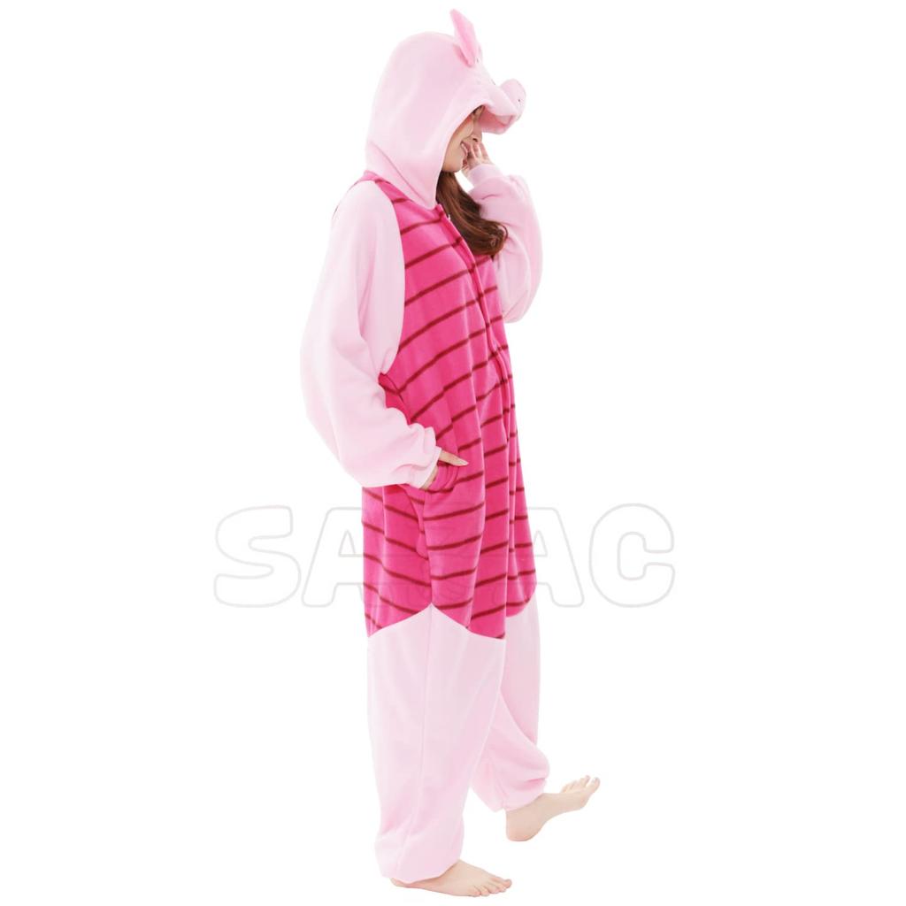 SAZAC Postava Fleece Kigurumi Univerzální velikost Disney Prasátko