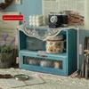 Solid Wood Multi-Layer Desktop Organizer: Office Desk & Cosmetics Storage Rack for Clutter-Free Spaces