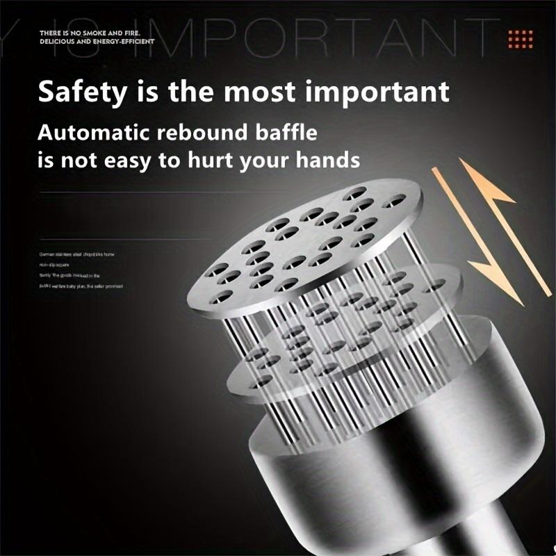 1pc, Stainless Steel 304 Meat Tenderizer Needle, Steak Needle Tool, Professional Meat Punch Tenderizing Device,