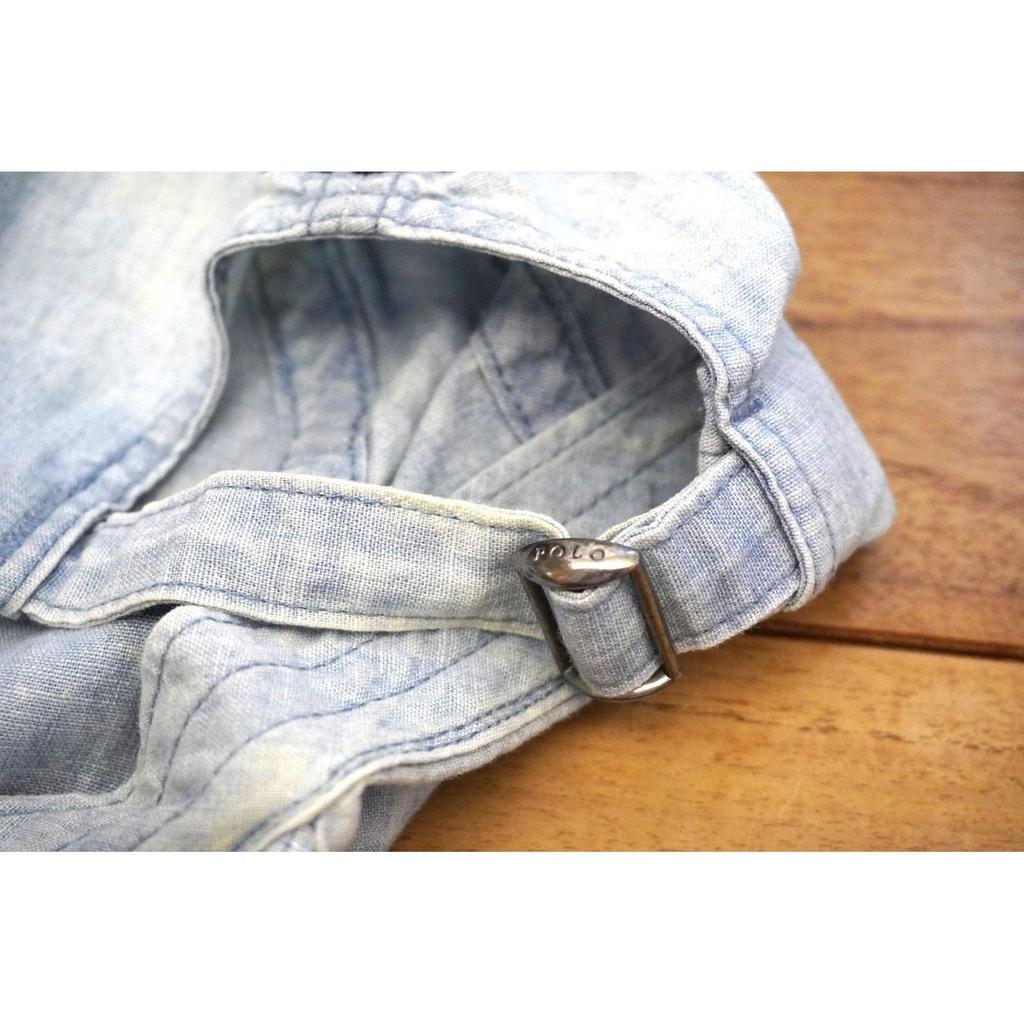 Used Polo Ralph Lauren Cap Light Blue Chambray