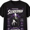 SlenderUnisex Horror Creepypasta Gothic Graphic Unisex TShirt