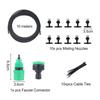 Garden Irrigation Hose Misting & Drip System Easy Installation Kit