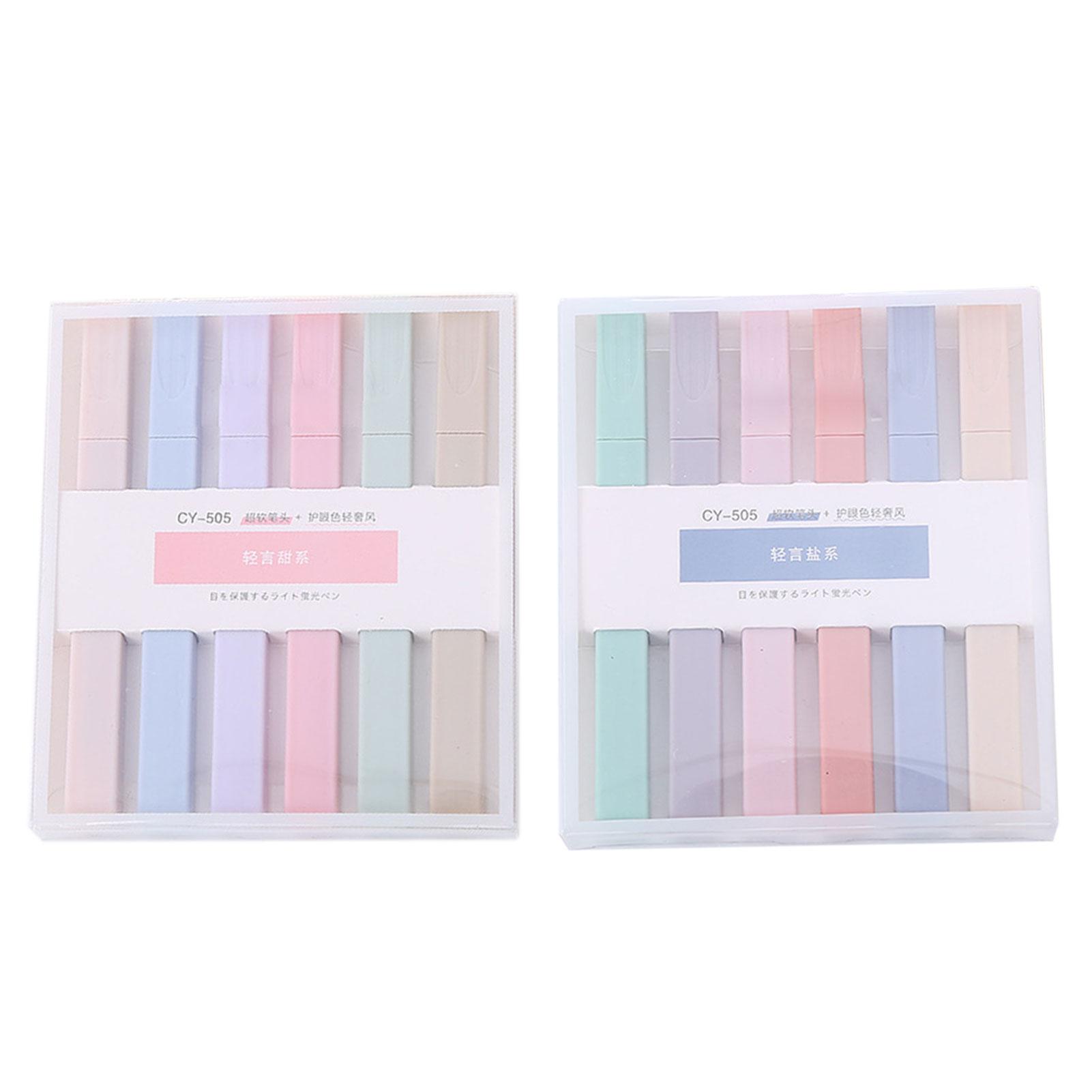 

Школьные канцелярские товары Маркер Защита глаз Супермягкий хайлайтер Для DIY Фотоальбома Скрапбукинга