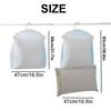Hanging Pillow Drying Rack Outdoor Windproof Doll Drying Net Multifunctional Dryer Bags Organizer Large Capacity