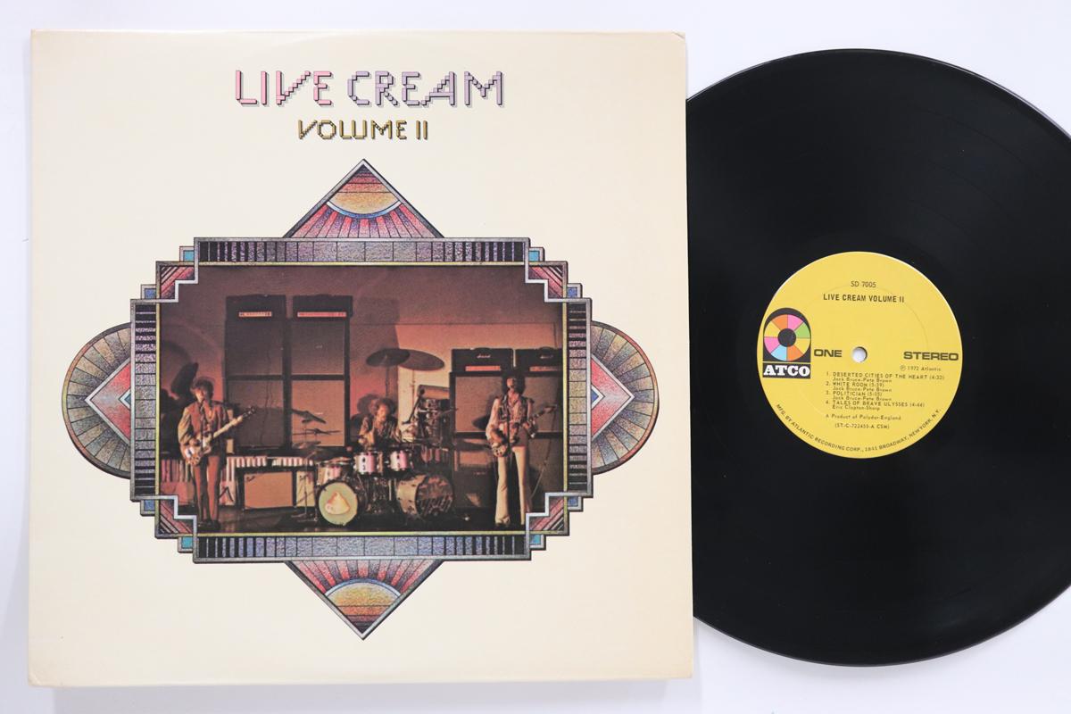 

LP Record CREAM - Live Cream Volume II SD7005 ATCO 1972 US Rock Used