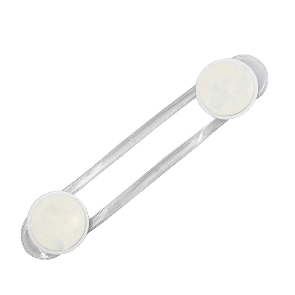 

Safe Home Refrigera Anti-opening Refrigerator latch Safety Lock Cabinet Buckle 16.5cm White Transparent