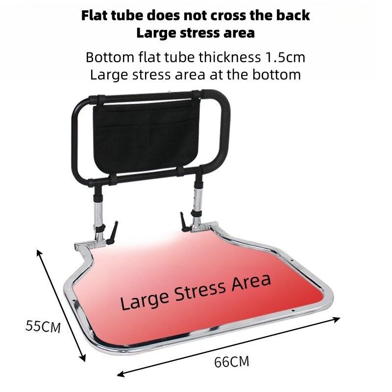Bedside Handrail Anti-Fall Safety Handrail Bedside Guard Rail Bed Guard Storage Pouch Elderly Pregnant Patients Disabled