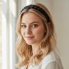 Fashion Wig Twist Braided Headband Synthetic Elastic Non-slip Hair Bands Women Hoop  Daily Wear