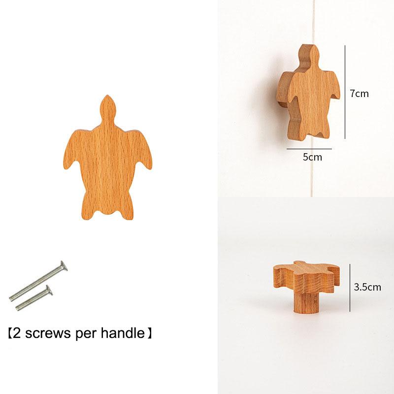 

Cabinet Door Handle Children s Room Creative Cute Dinosaur Unique Wooden Animal Drawer Knobs Bedroom Decorative Drawer