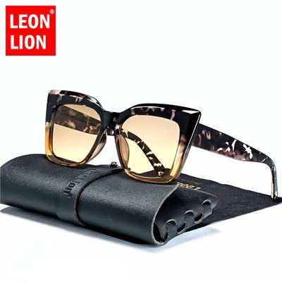 Oversized Cateye Sunglasses Women | Leopard Cateye Sunglasses - Sunglasses Women