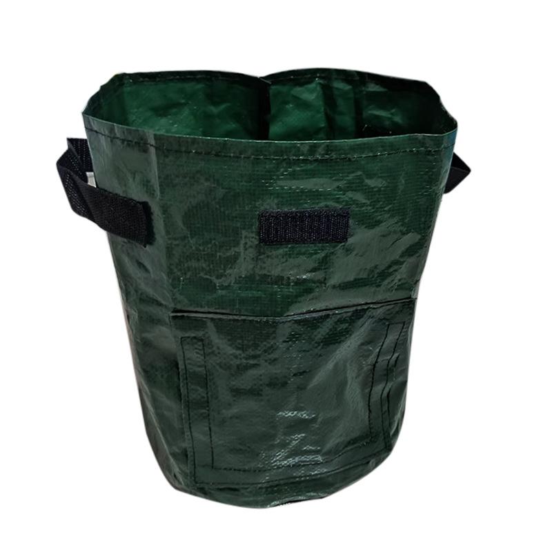 1PC Garden Potato Grow Bag PE Fabrics Gardening Thicken Pot Vegetables Planter Tub with Handles and Access Flap
